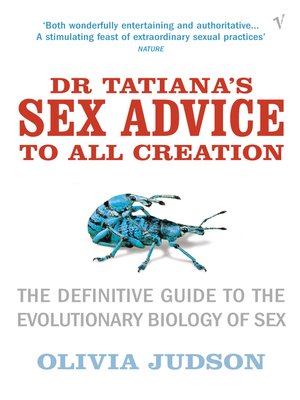 cover image of Dr Tatiana's Sex Advice to All Creation